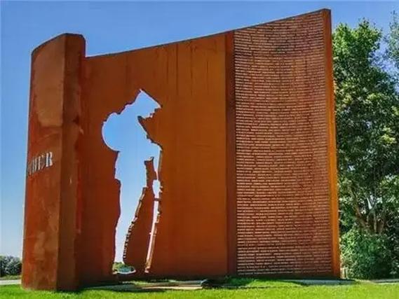 江边乡耐候钢板景观